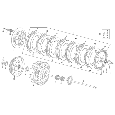 EMBRAYAGE SHERCO 500 SEF...